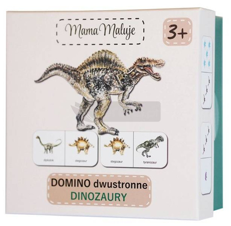 Domino dwustronne Dinozaury