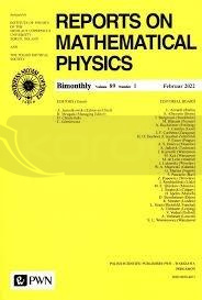 Reports on Mathematical Physics 89/1