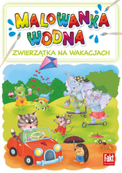Zwierzątka na wakacjach. Malowanka wodna