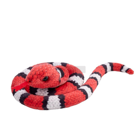 Wąż zwinięty czerwono-biały 50 cm