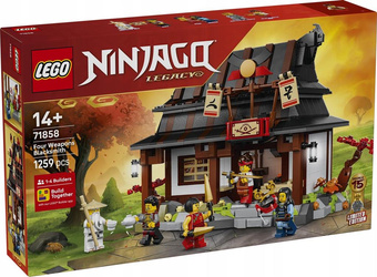 KLOCKI LEGO NINJAGO 71858 Kuźnia Cztery Bronie 15-lecie Ninjago, zestaw +14
