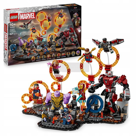 LEGO MARVEL 76323 AVENGERS KONIEC GRY OSTATECZNA BITWA zestaw klocków +10