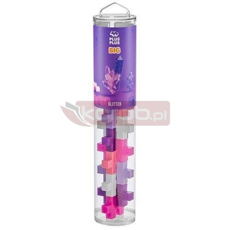 Klocki Plus-Plus Tuba brokatowa 15el