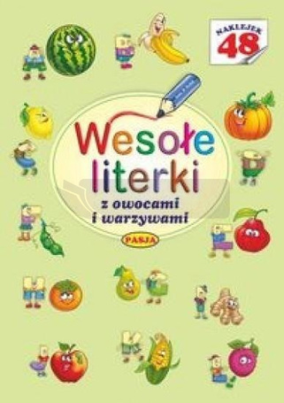 Wesołe literki z owocami i warzywami
