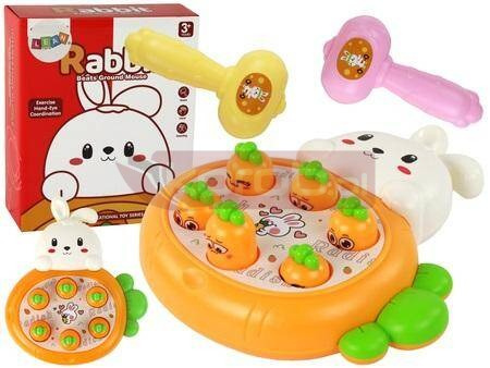 Królik do zbijania marchewki Whac-A-Mole