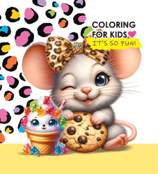 Kolorowanka 140x140 Myszka