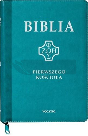 Biblia pierwszego Kościoła z paginat. suwak turkus