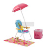 Barbie Akcesoria wypoczynkowe Leżak DVX49