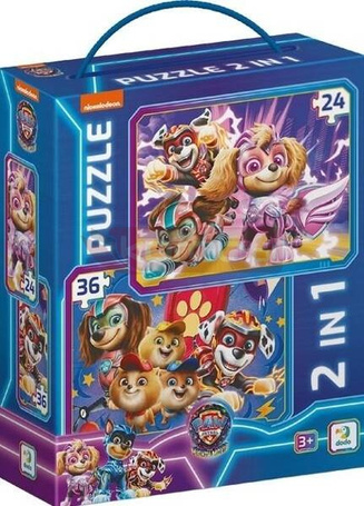 Puzzle 2w1 Psi Patrol. Dbamy o bezpieczeństwo