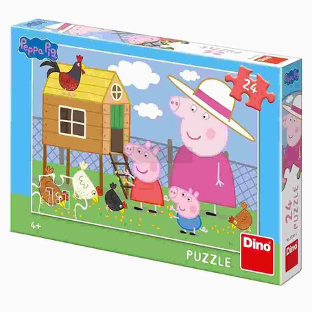 Puzzle Świnka Peppa 24el