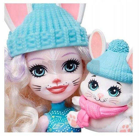 Lalka Enchantimals GJX50 Zimowa chatka