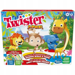 GRA ZRĘCZNOŚCIOWA TWISTER JUNIOR gra zręcznościowa dla dzieci +3 lata PL F7478