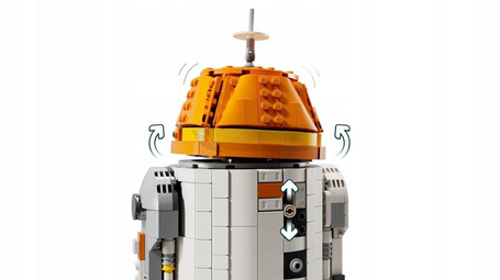 LEGO STAR WARS 75416 DROID ASTROMECHANICZNY CHOPPER zestaw klocków +10 lat