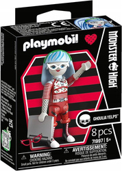 PLAYMOBIL MONSTER HIGH 71997 GHOULIA YELPS, zestaw +5 lata