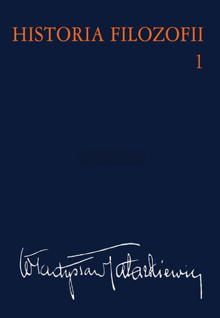 Historia filozofii T.1 Filozofia starożytna i śred