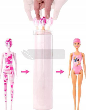 BARBIE KOLOROWA NIESPODZIANKA Totally Denim Reveal HJX55
