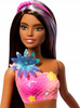 LALKA BARBIE SYRENKA ROZKWITAJĄCE KWIATY syrenka z magicznymi kwiatami JDM73