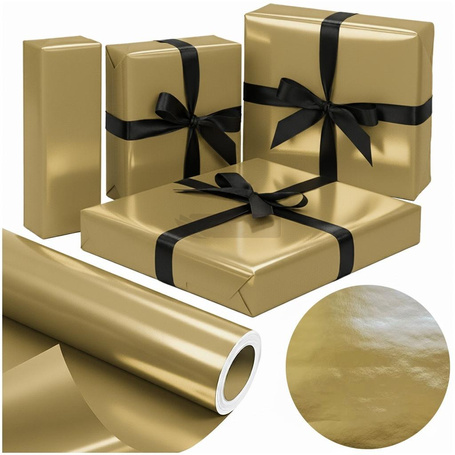 Papier metalik Złoty Blask Gold X-Strong 38cmx20m