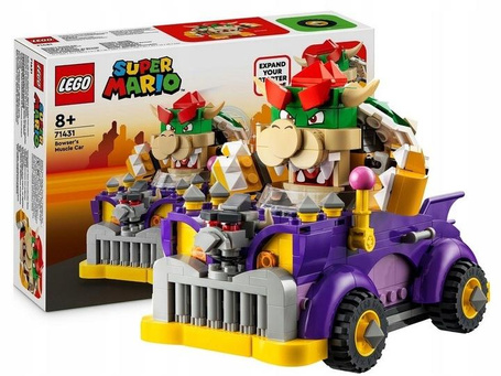 LEGO SUPER MARIO 71431 MUSCLE CAR BOWSERA zestaw klocków dla dzieci +8 lat