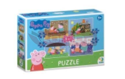 Puzzle Peppa Pig 4 in1