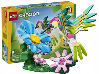 KLOCKI LEGO CREATOR 31384 Dzikie zwierzęta: kolorowy koliber, zestaw +8 lat