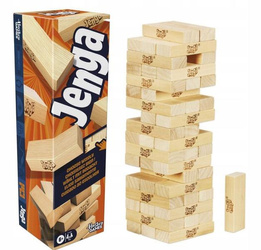 GRA ZRĘCZNOŚCIOWA JENGA gra dla całej rodziny +6 lat G1499