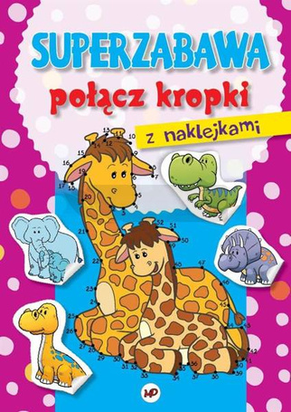 Super zabawa. Połącz kropki - żyrafa