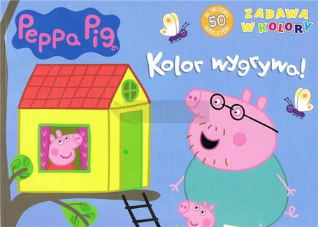 Świnka Peppa. Zabawa w kolory. Kolor wygrywa!