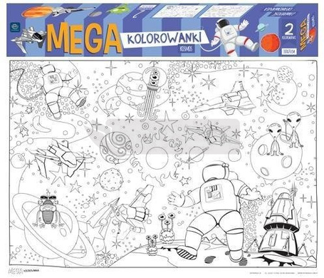 Mega Kolorowanki Kosmos