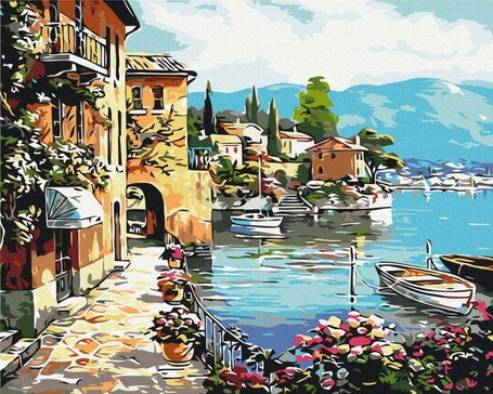 Malowanie po numerach 40x50cm - Wakacje