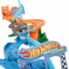 HOT WHEELS RACER VERSE JURASSIC WORLD Morski dinopościg, Tor wyścigowy JFP32