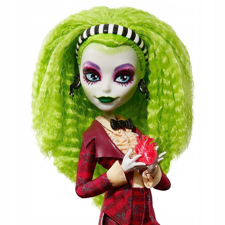 LALKA MONSTER HIGH SKULLECTOR BEETLEJUICE Betelgeuse and Lydia 2-Pack HYV96 