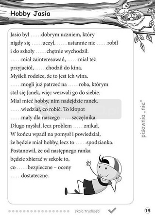 Radosne dyktanda - klasa 4