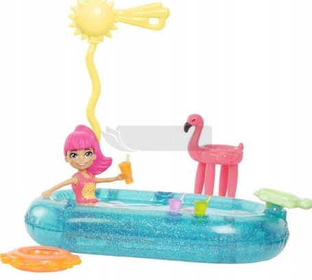 Lalka Polly Pocket zestaw sportowy koszykówka HDW62
