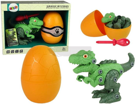 Zestaw Dinozaur Tyranozaur Rex z Jajkiem DIY