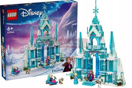 LEGO DISNEY PRINCESS 43244 LODOWY PAŁAC ELZY FROZEN KRAINA LODU zestaw kloc