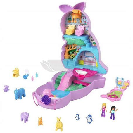 LALKA POLLY POCKET TOREBKA KANGUREK zestaw zabawy HKV50