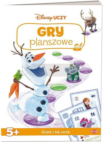 Disney Uczy. Kraina lodu. Gry planszowe