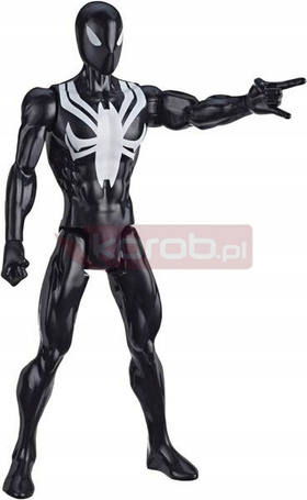 AVENGERS TITAN HERO SERIES BLACK SUIT DUŻA RUCHOMA FIGURKA SPIDERMAN E8523