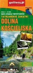 Dolina Kościeliska. Mapa atrakcji w.2024