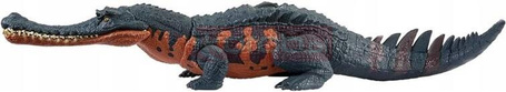 JURASSIC WORLD DINOZAUR Gryposuchus Figurka z dźwiękiem i funkcją ataku HTK71