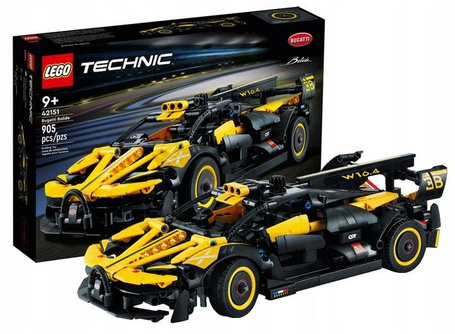 LEGO TECHNIC 42151 BOLID BUGGATI super zestaw na prezent