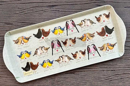 Taca kuchenna średnia Pary ptaszków