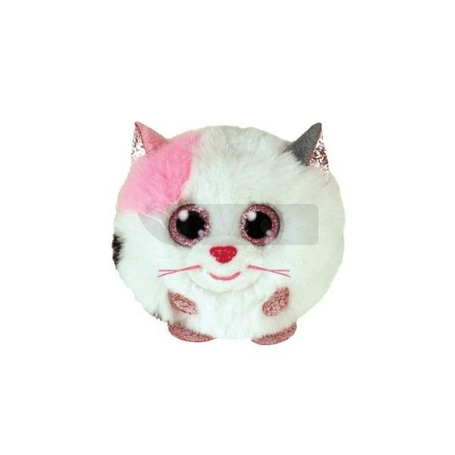 Ty Puffies Muffin - Biały Kot