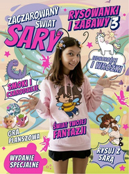 Zaczarowany Świat Sary. Rysowanki i zabawy