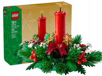 LEGO OKOLICZNOŚCIOWE 40744 Świąteczna dekoracja stołu, zestaw +12 lat