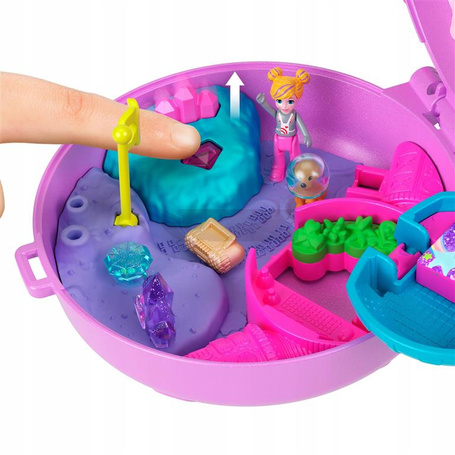 LALKA POLLY POCKET PLANETA POLLY Kosmiczna zabawa, zestaw do zabawy +4 lata JCB18
