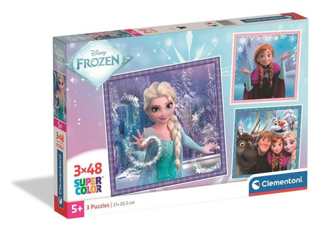 Puzzle 3x48 Super Kolor Princess