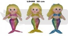 Lalka Syrenka 30cm MIX