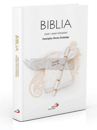Biblia ST i NT.Pamiątka Sakramentu Chrztu Świętego